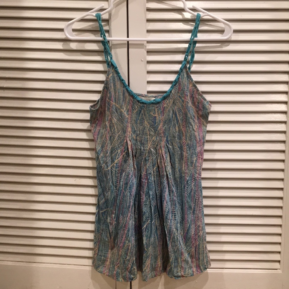 UO Silence + Noise Abstract Feather tank
